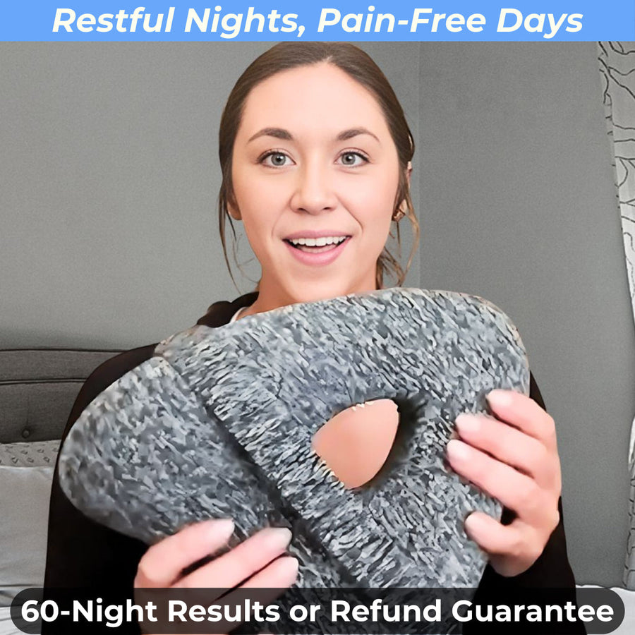 Pillow between the legs for side sleeping